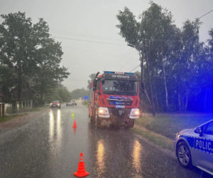 Tragedia w Bławatkowie. 12-latek wyszedł zza autobusu wprost pod koła Forda. Lekarze przegrali walkę o jego życie
