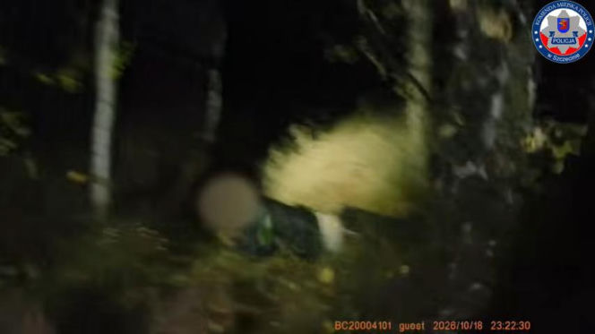 Rozbił samochód na A6 i zniknął bez śladu. Odnalazła go Weza