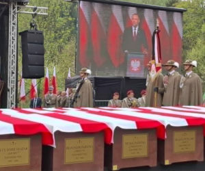 Pogrzeb żołnierzy NSZ