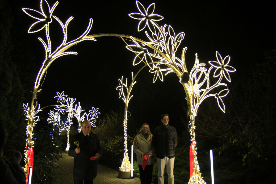 Park iluminacji „Tajemniczy Ogród” w Lublinie