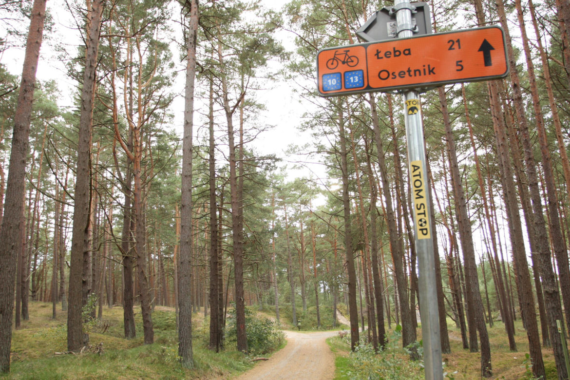 Wejście nr 48 plaża w Słajszewie