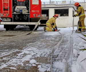 Kompleksowa odpowiedź na zagrożenia – ćwiczenia lokalnych służb w Zakładzie Karnym w Siedlcach