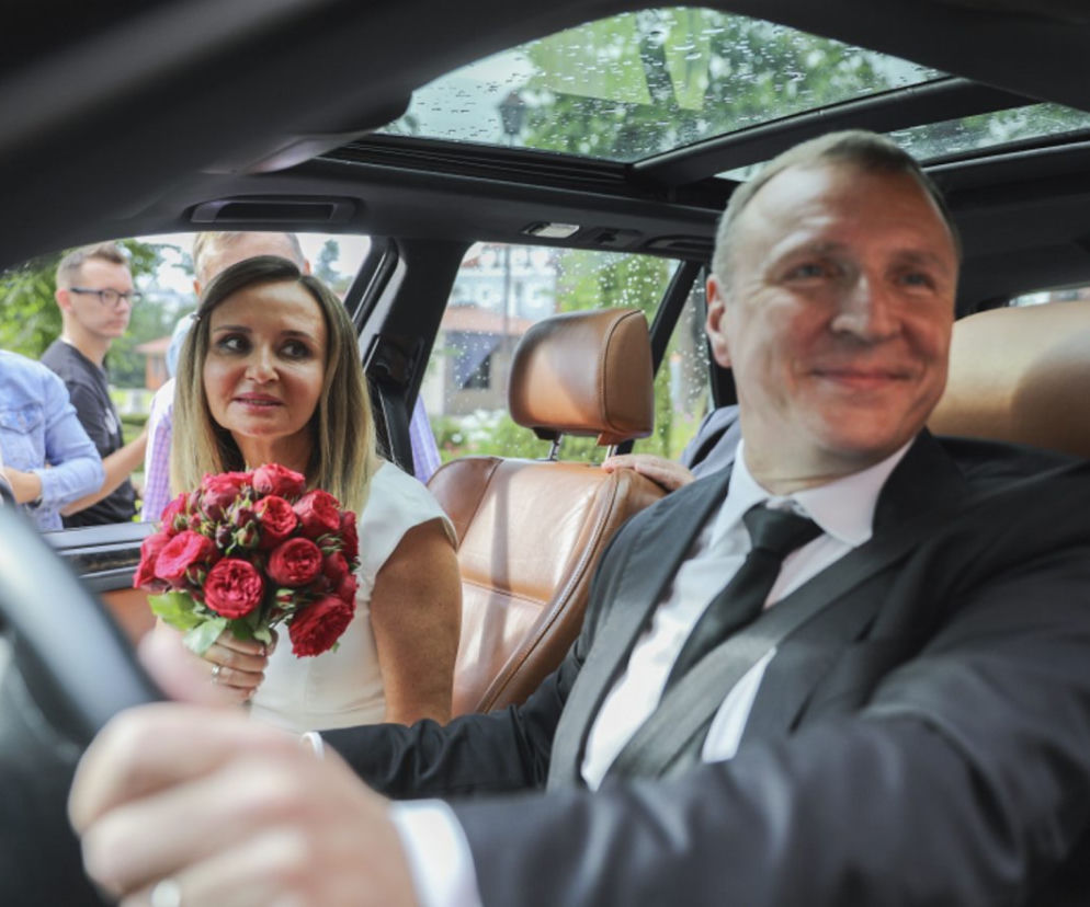 Tym samochodem pojechali do ślubu państwo Kurscy 