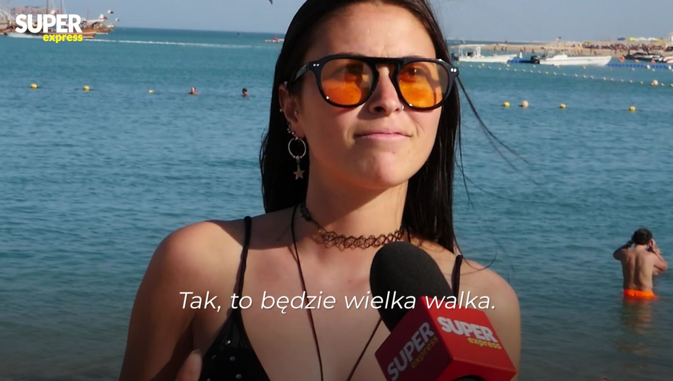 Piękne Argentynki przed meczem z Polską