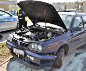 Golf najechał na Focusa