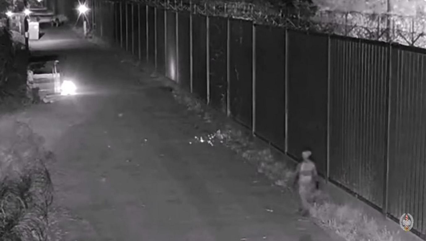 Nocny atak na polską granicę! Próba podpalenia wojskowego posterunku [ZDJĘCIA]. 