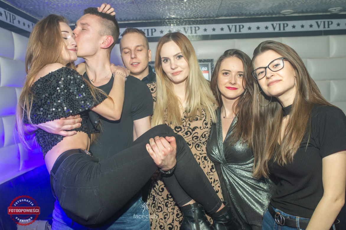 Face Club Olsztyn. Piękne dziewczyny opanowały dyskotekę w walentynkowy weekend