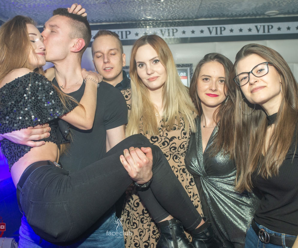 Face Club Olsztyn. Piękne dziewczyny opanowały dyskotekę w walentynkowy weekend