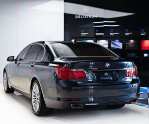 Robert Burneika jeździ wycackanym BMW 750Li