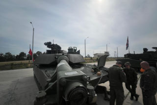 Polska załoga Abramsa w Fort Moore na Sullivan Cup