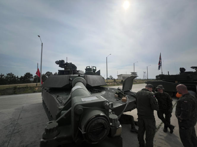 Polska załoga Abramsa w Fort Moore na Sullivan Cup
