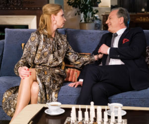 Na Wspólnej odc. 3298. Andrzej Zakościelny (Dariusz Niebudek), Justyna (Magdalena Kasprzak)