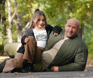Pierwsza miłość: Fabian (Tomasz Oświeciński), Stasia (Maja Oświecińska) 
