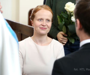 M jak miłość odc. 1111. Ewa (Dominika Kluźniak), Marek (Kacper Kuszewski)