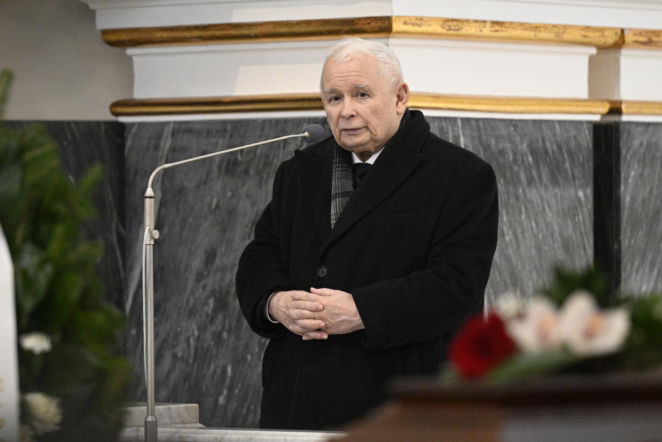 Kaczyński na pogrzebie założyciela „Gazety Polskiej”. Wygłosił poruszające przemówienie