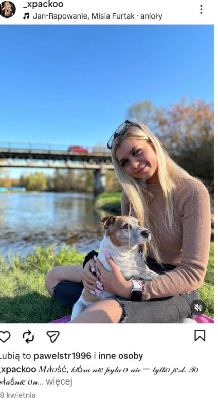 Ania z M jak miłość. Julia Paćko na Instagramie