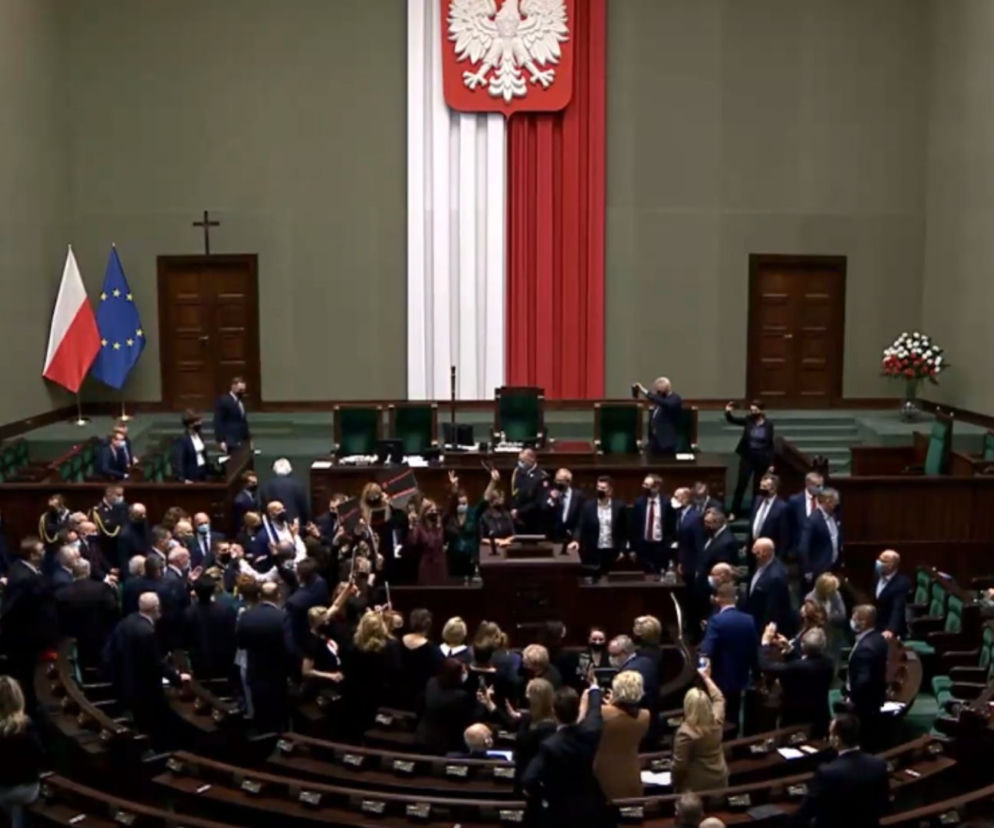 Zamieszki w sejmie
