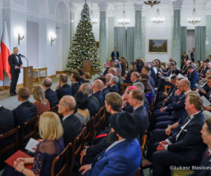 Nawroccy zadali szyku na spotkaniu z Korpusem Dyplomatycznym