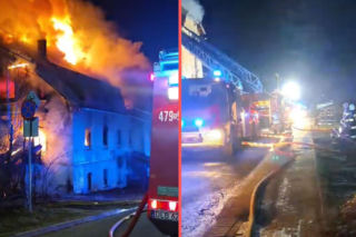 Ogromny pożar w uzdrowisku. W zgliszczach znaleziono zwłoki 