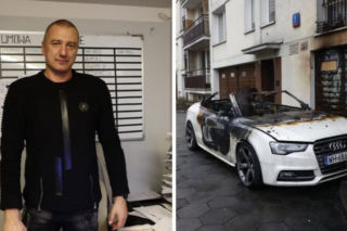 Psychopata spalił mu auto za 100 tysięcy. Daje 10 000 za wskazanie podpalacza