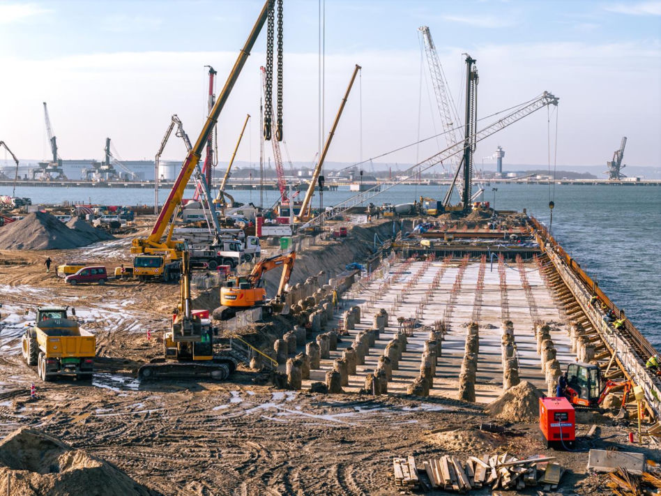 Budowa Terminala T5 Baltic Hub 2026