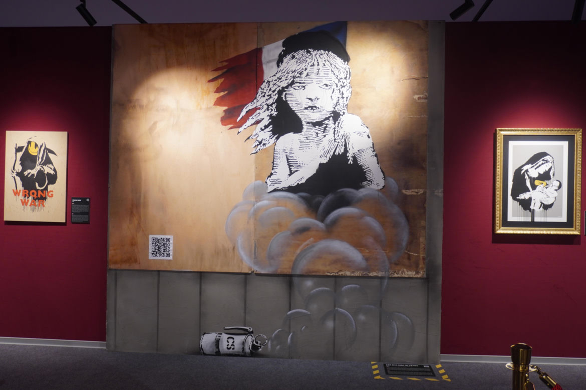 Wystawa dzieł Banksy'ego w Poznaniu