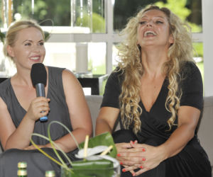 Przyjaciółki 4 sezon. Anka (Magdalena Stużyńska), Patrycja (Joanna Liszowska)