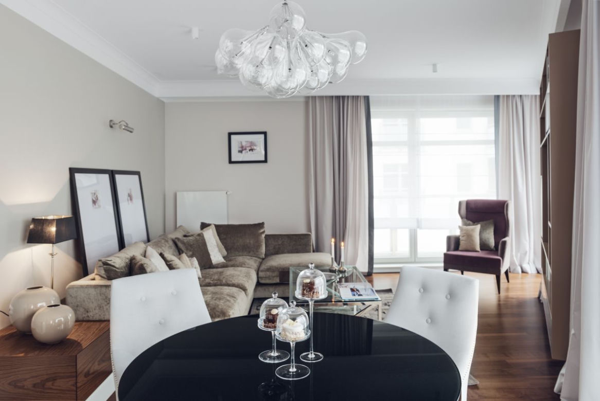 Wnętrze w eleganckim stylu