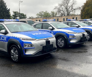 Elektryczne radiowozy Hyundai Kona Electric