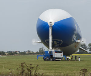 Sterowiec Zeppelin ZF we Wrocławiu 