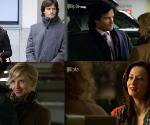 PRZYJACIÓŁKI 2 sezon odc. 21. Zuza (Anita Sokołowska), Łukasz (Mikołaj Krawczyk), Ewelina (Agnieszka Judycka)