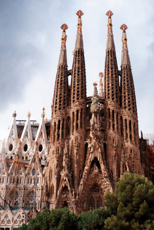Sagrada Familia w Barcelonie