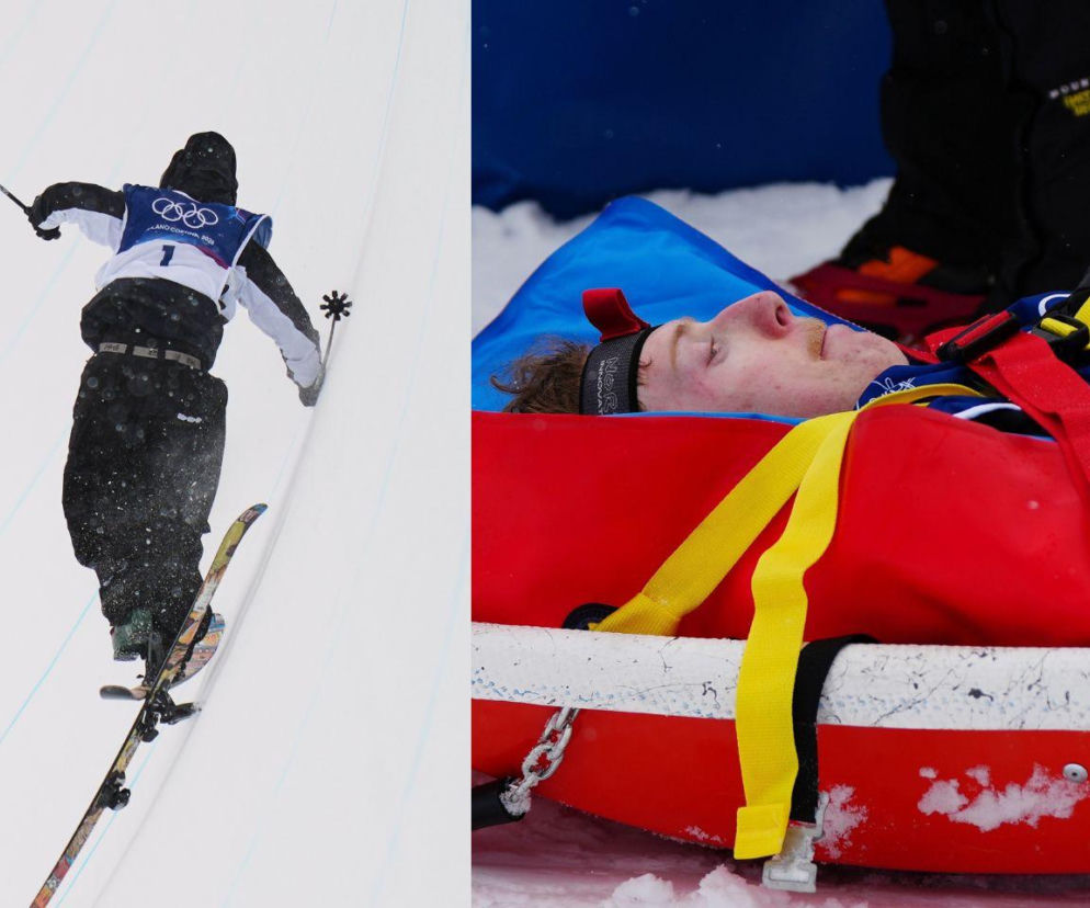 Dramatyczny wypadek w Mediolanie. 19-letni mistrz runął na stok