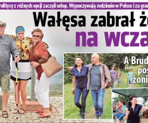 Wałęsa zabrał żonę na wczasy