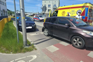 Wypadek na Hutniczej w Starachowicach. Są poszkodowani