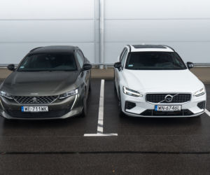 Volvo V60 T8 Twin Engine AWD R-Design AT8 vs. Peugeot 508 SW GT 2.0 BlueHDI 177 KM AT8