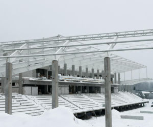Nowy stadion miejski w Chełmie rośnie w oczach [AUDIO]