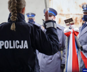 Nowi policjanci na Warmii i Mazurach. Ślubowało 45 funkcjonariuszy [ZDJĘCIA]