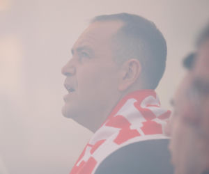 Karol Nawrocki wziął udział w Patriotycznej Pielgrzymce Kibiców na Jasnej Górze