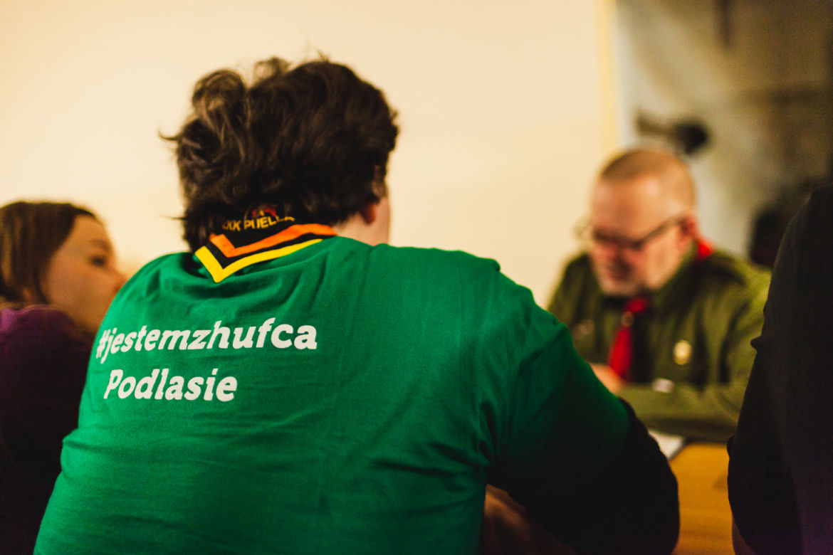 Harcerze z Siedlec aktywnie włączają się w pomoc uchodźcom w ramach kontyngentu humanitarnego ZHP "Zastęp Granica"