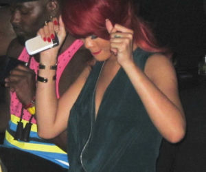 Rihanna na imprezie