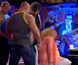 Burneika i Pudzianowski dali prezent Gessler