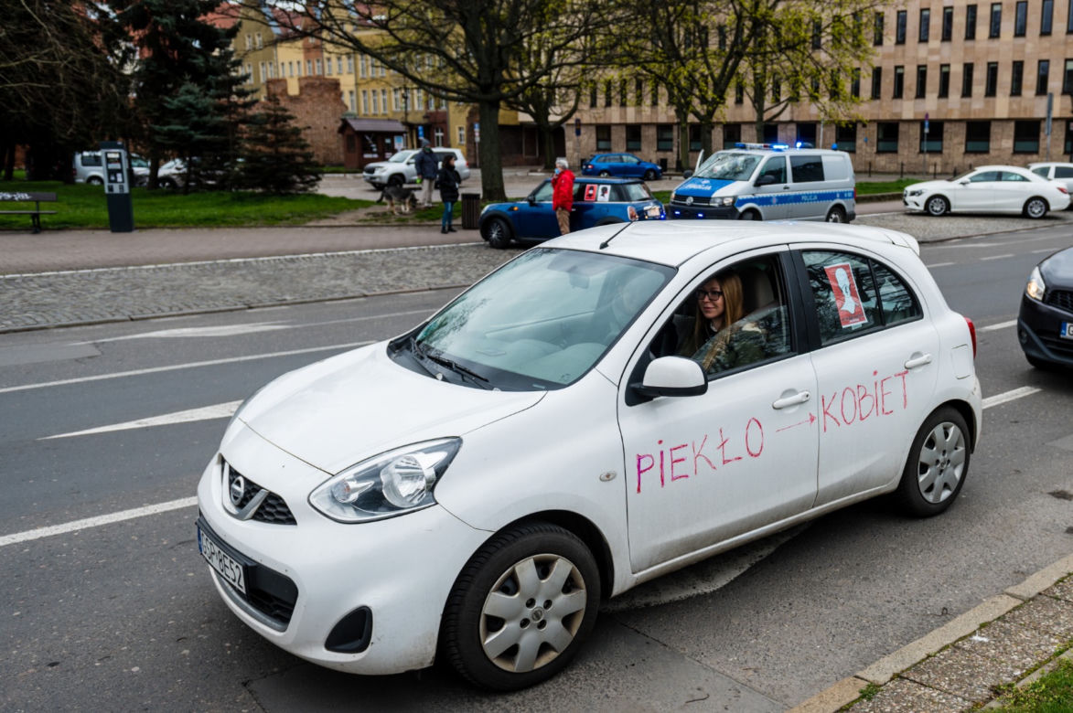 Strajk kobiet w Trójmieście. Awantura w centrum Gdańska