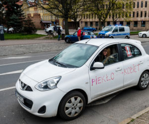 Strajk kobiet w Trójmieście. Awantura w centrum Gdańska