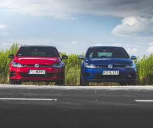 Volkswagen Golf GTI TCR 5D 2.0 TSI 290 KM DSG7 vs. Volkswagen Golf R 5D 2.0 TSI 300 KM DSG7 4Motion