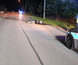 Piszczac: Wypadek motocyklisty. Młody mężczyzna ZGINĄŁ na miejscu. HORROR [ZDJĘCIA]