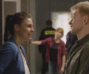 KOMISARZ ALEX 3 sezon odc. 29. Ewa Wilk (Karolina Gorczyca), Marek Bromski (Jakub Wesołowski)