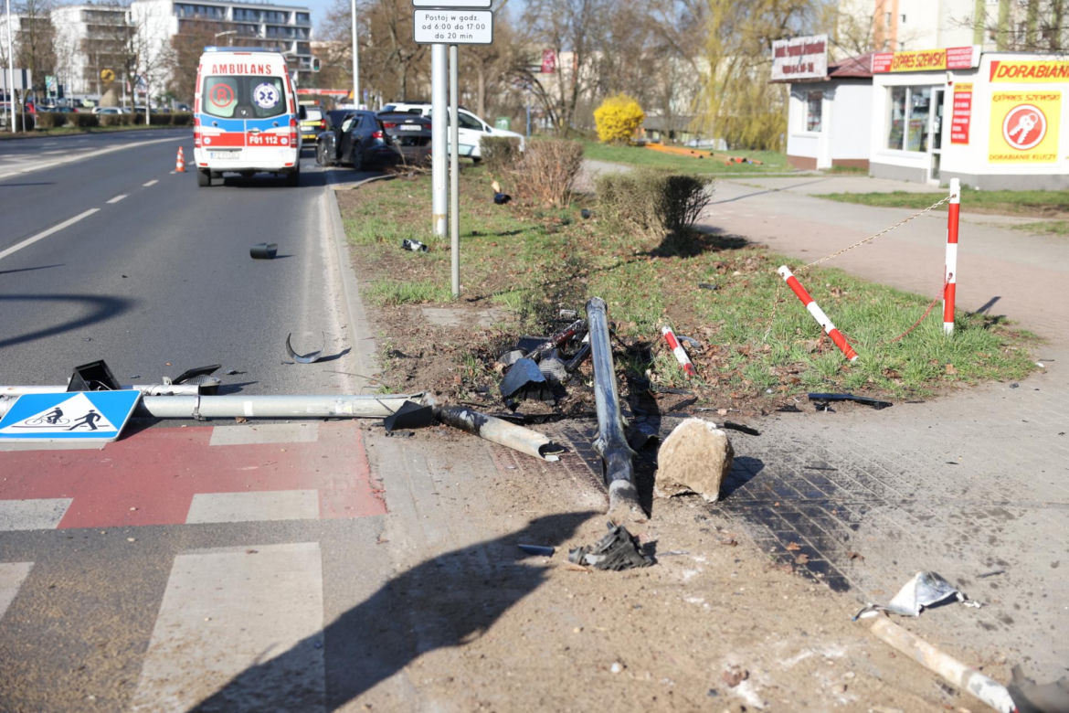 Kierująca audi mogła pozabijać ludzi w Zielonej Górze