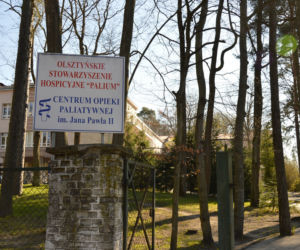 Olsztyńska IAS przekazała maseczki ochronne na rzecz Hospicjum im. Jana Pawła II w Olsztynie