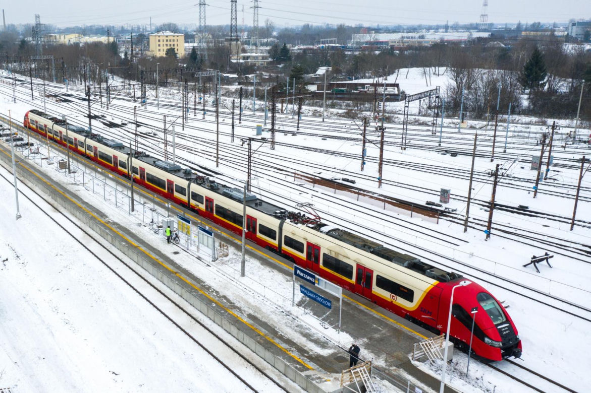 Nowy przystanek Warszawa Grochów